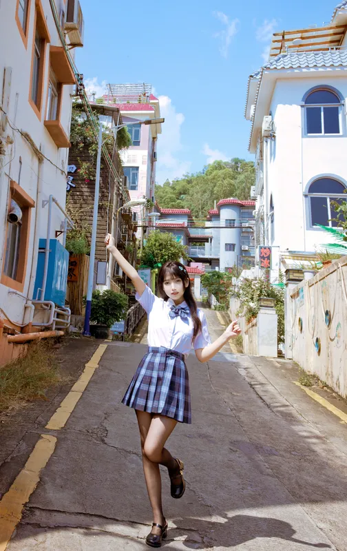 不呆猫 – NO.063 泳衣jk学妹 19